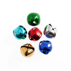 Trimits 10mm Mixed Coloured Bells 6pcs