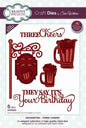 Creative Expressions Sue Wilson Necessities - Three Cheers Craft Die