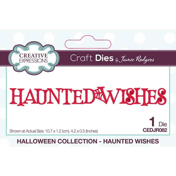 Creative Expressions Jamie Rodgers Haunted Wishes Craft Die