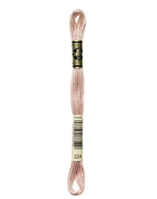 Mouline Stranded Cotton - 224 Very Light Shell Pink