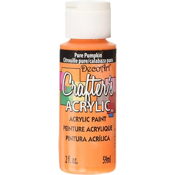 Deco Art Crafter's Acrylic Paint - Pure Pumpkin Gloss 59ml