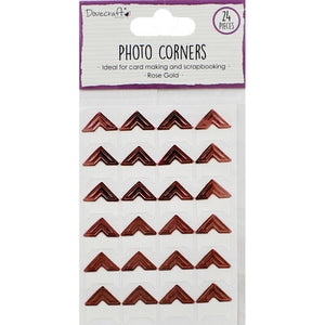 Rose Gold Photo Corners