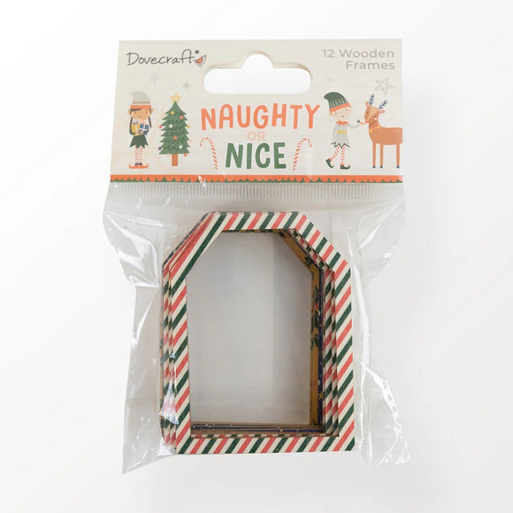 Wooden Frames - Naughty or Nice