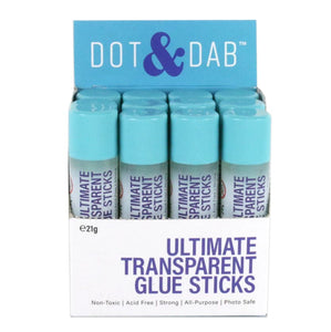 Dot & Dab Transparent Glue Stick 21g