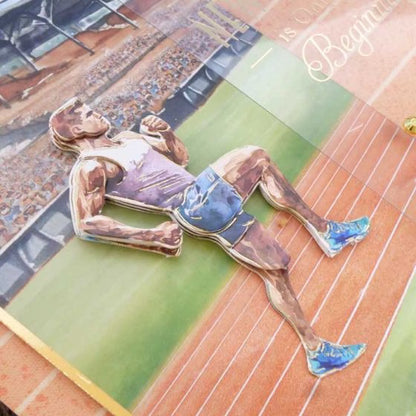 The Champions Decoupage Topper Sheet