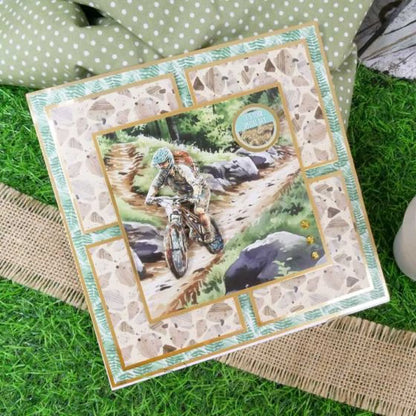 The Great Outdoors Decoupage Topper Sheet