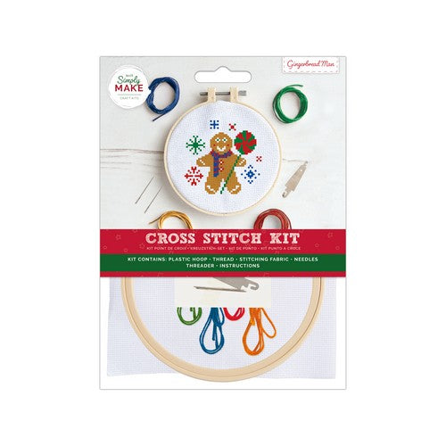 Simply Make Cross Stitch Gingerbread Man