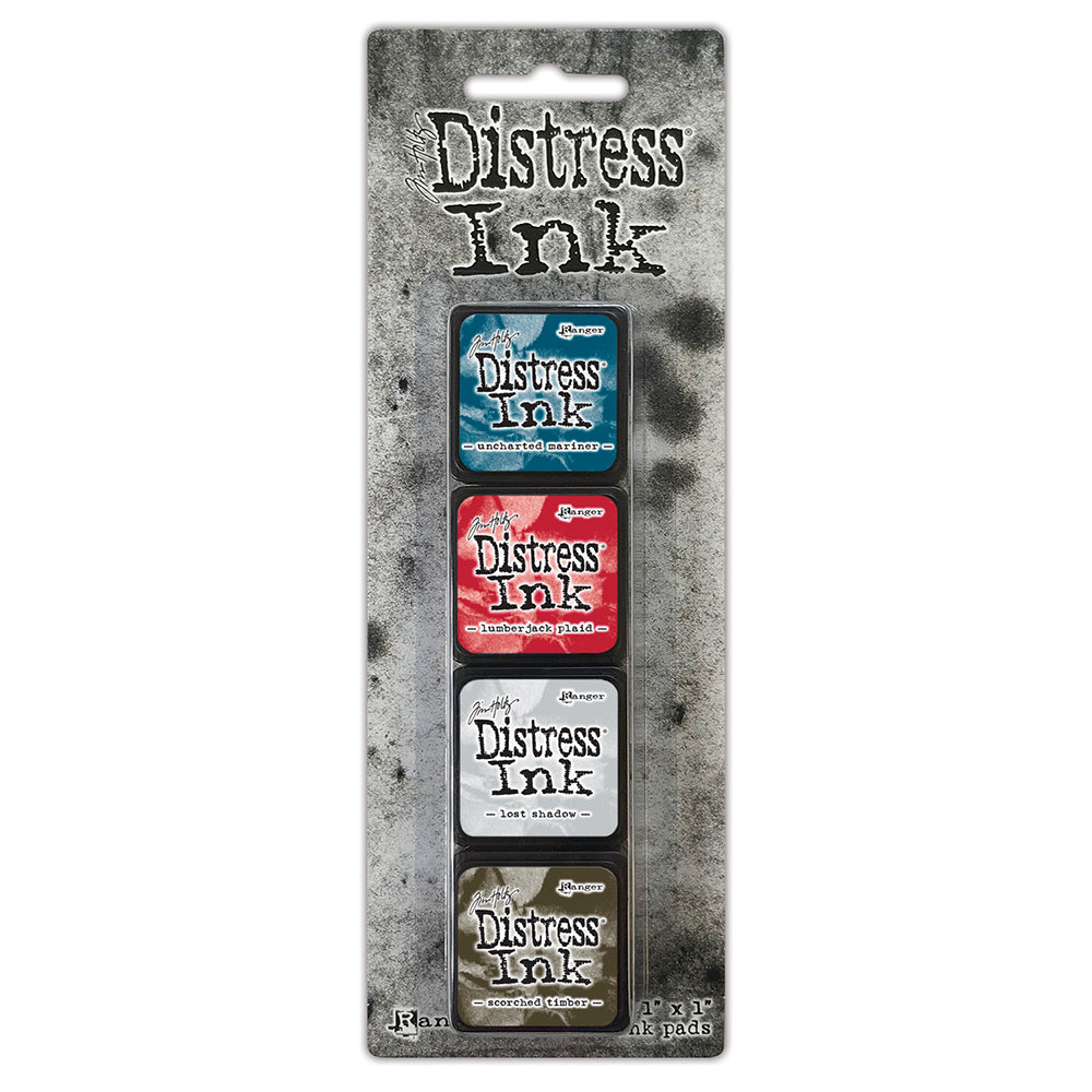 Ranger Tim Holtz Distress Mini Ink Pads 4pcs - Kit 18