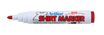 Artline Shirt Markers Red