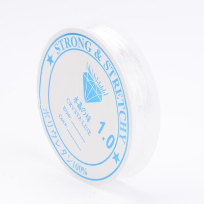 Strong Stretchy Beading Elastic Thread Clear,1mm
