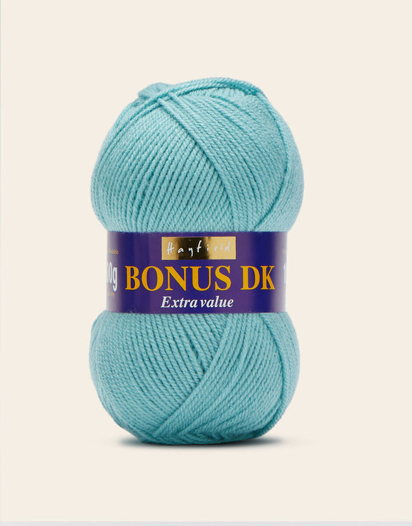 Hayfield Bonus DK - Lagoon Blue