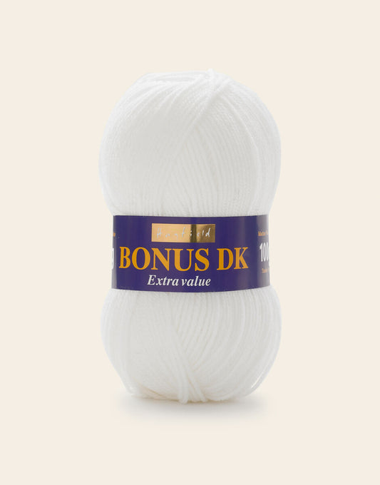 Hayfield Bonus DK - White