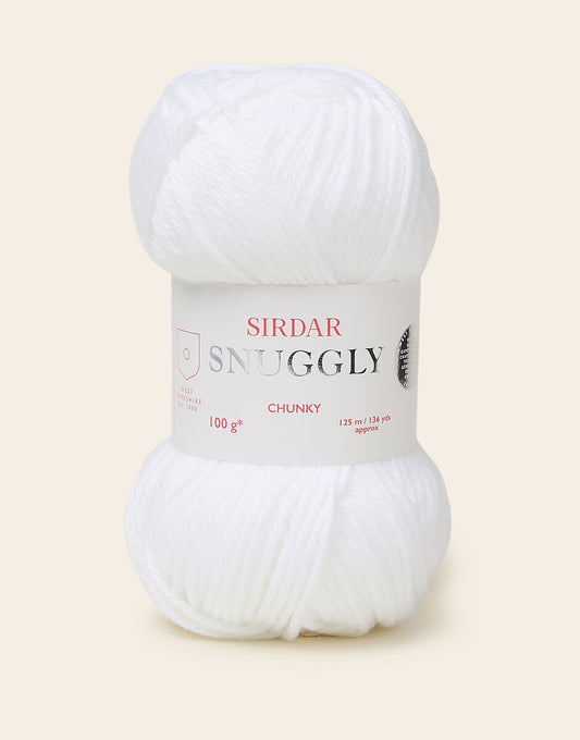 Sirdar Snuggly Chunky - White