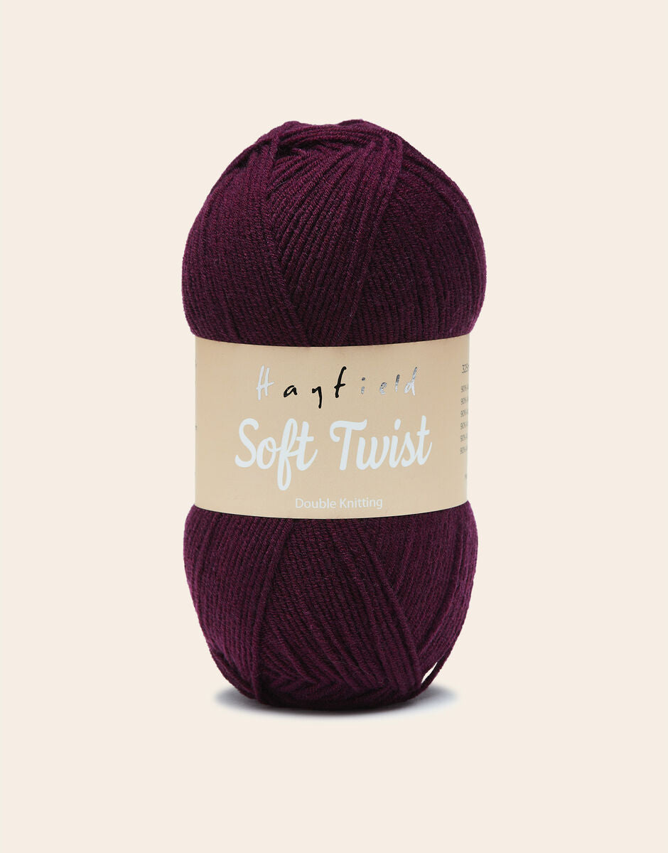 Hayfield Soft Twist - Claret