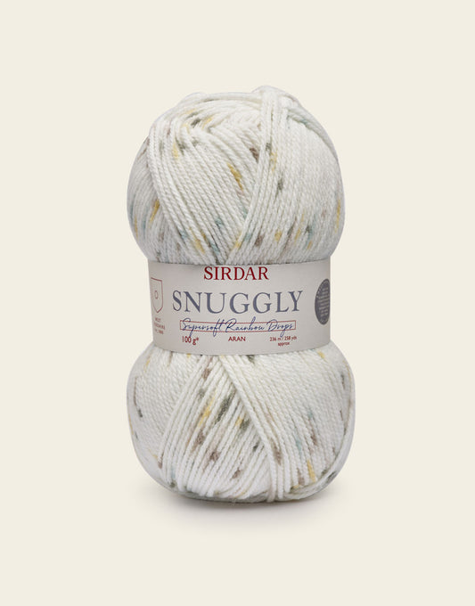 Snuggly Supersoft Rainbow Drops Aran - After Eight