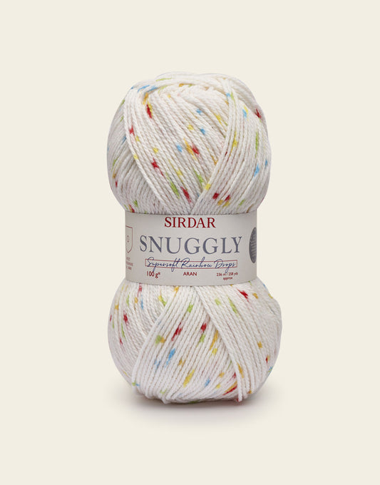 Snuggly Supersoft Rainbow Drops Aran - Smarty