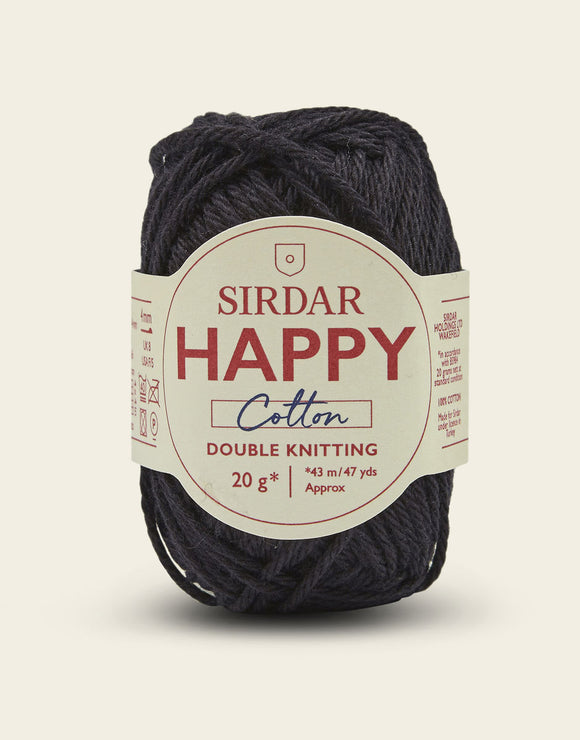 Sirdar Happy Cotton DK 20g - Liquorice