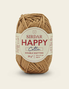 Sirdar Happy Cotton DK 20g - Biscuit