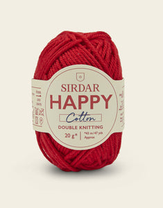 Sirdar Happy Cotton DK 20g - Lippy