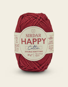 Sirdar Happy Cotton DK 20g - Chilli