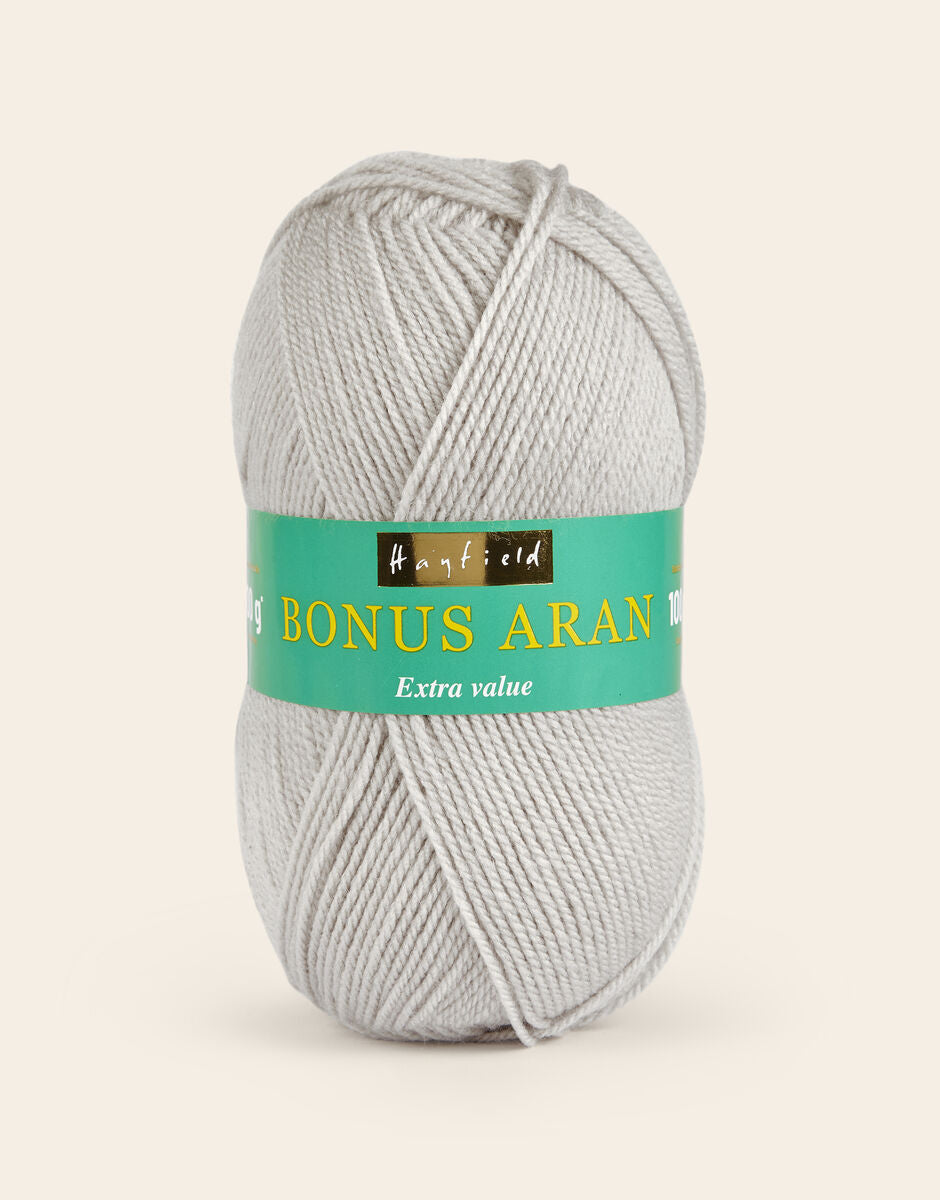 Hayfield Bonus Aran - Pearl Grey