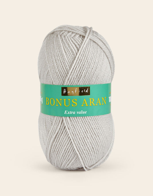 Hayfield Bonus Aran - Pearl Grey