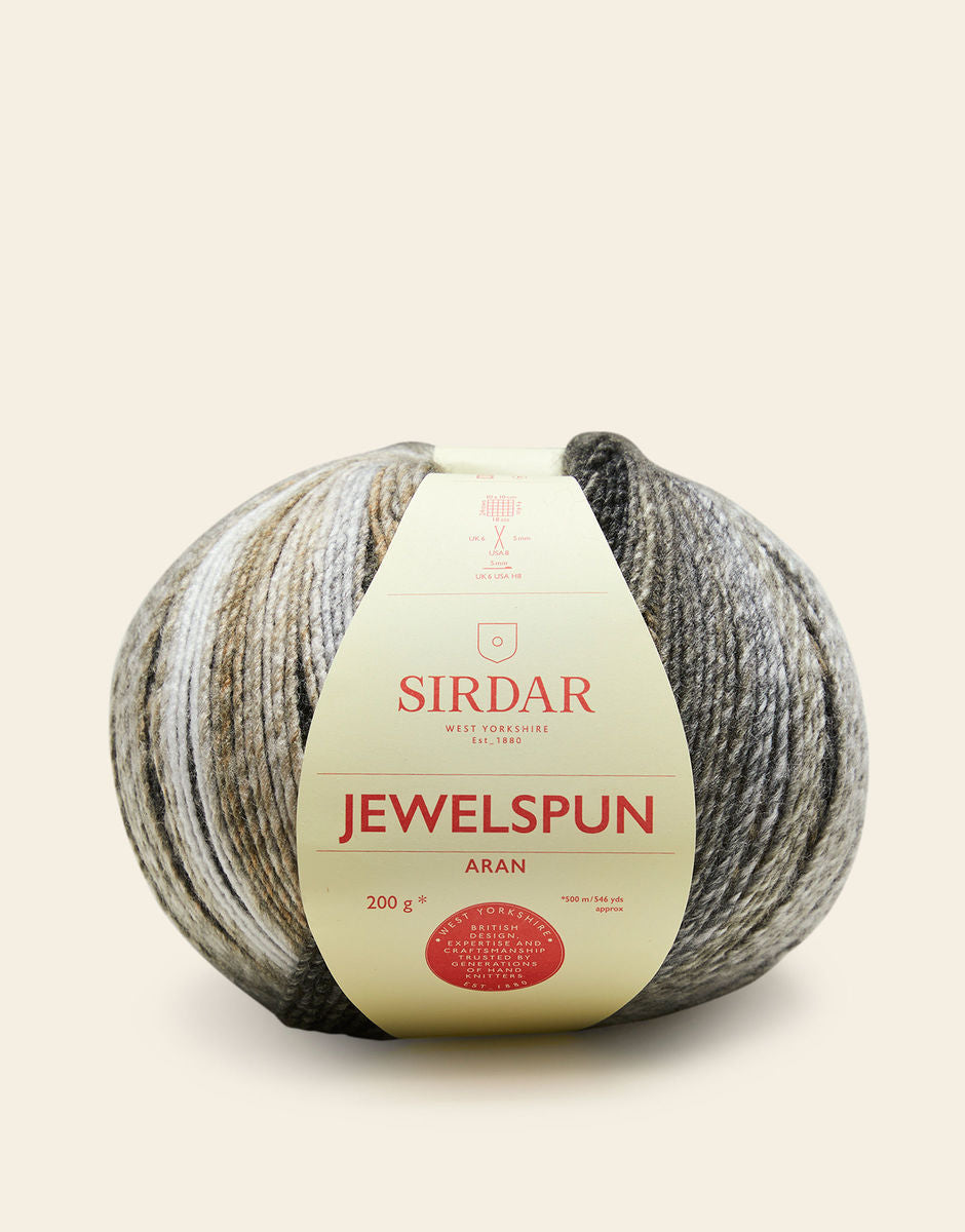 Sirdar JewelSpun Aran - Crystal Quartz