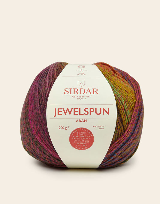 Sirdar JewelSpun Aran - Setting Sun