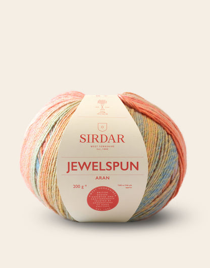 Sirdar JewelSpun Aran - Citrine Sunrise