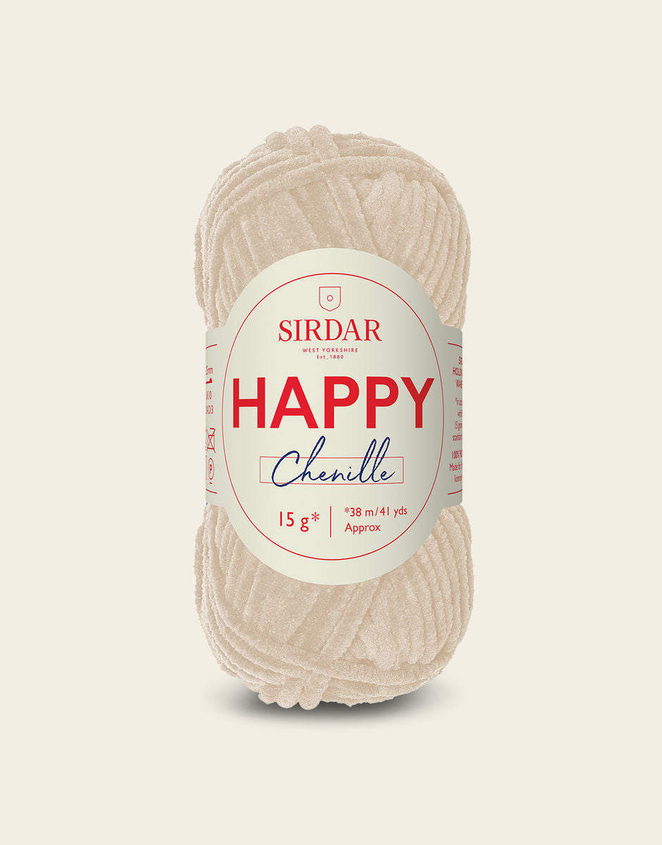 Sirdar Happy Chenille DK 15g - Frothy