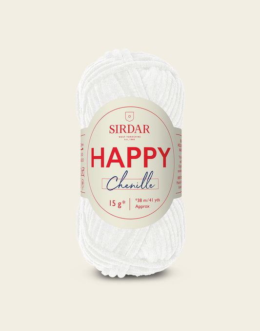 Sirdar Happy Chenille DK 15g - Snowflake