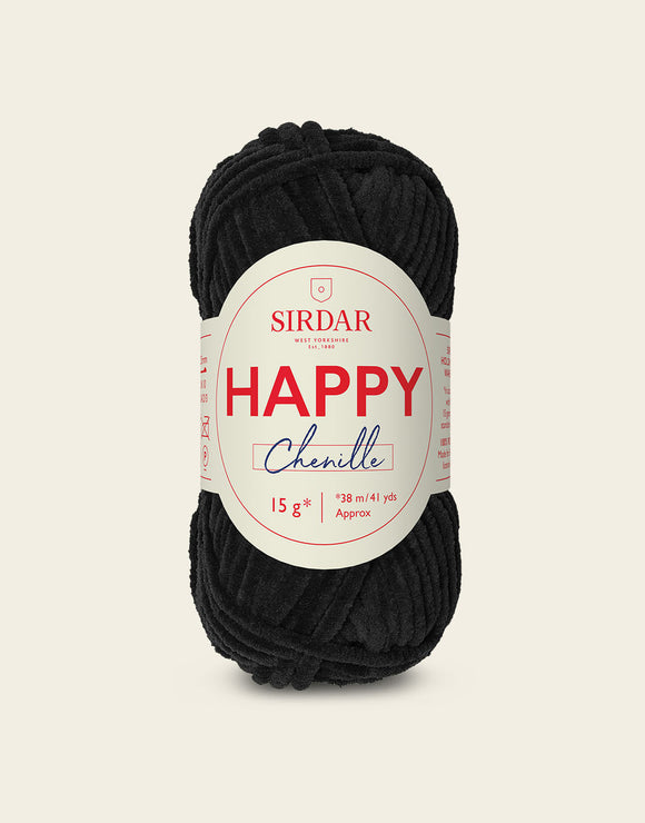 Sirdar Happy Chenille DK 15g - Ink Spot