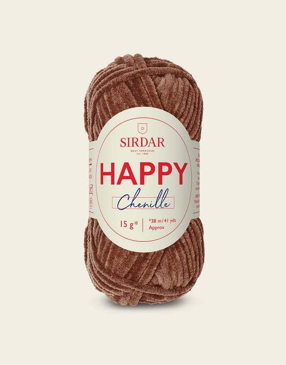 Sirdar Happy Chenille DK 15g - Teddy