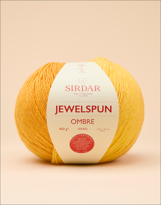 Sirdar JewelSpun Ombre Aran - Golden Sun