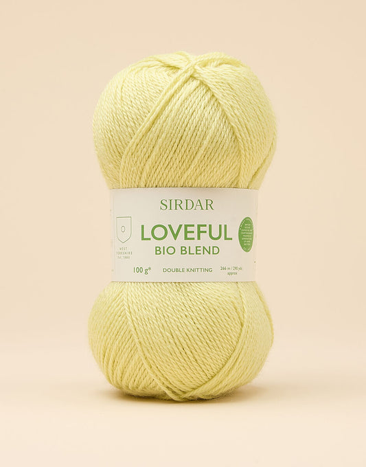 Sirdar Loveful Bio Blend DK, 100g - Energised Lemon