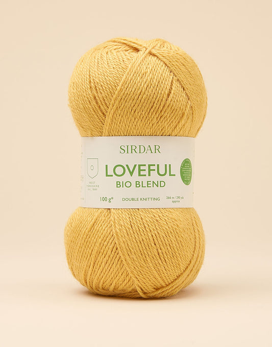 Sirdar Loveful Bio Blend DK, 100g - Amplified Amber