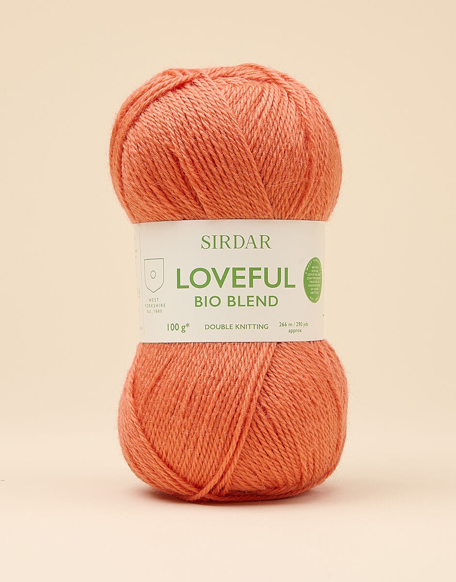 Sirdar Loveful Bio Blend DK, 100g - Cultivated Coral
