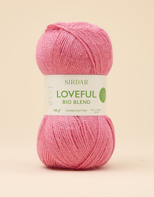 Sirdar Loveful Bio Blend DK, 100g - Perfected Pink