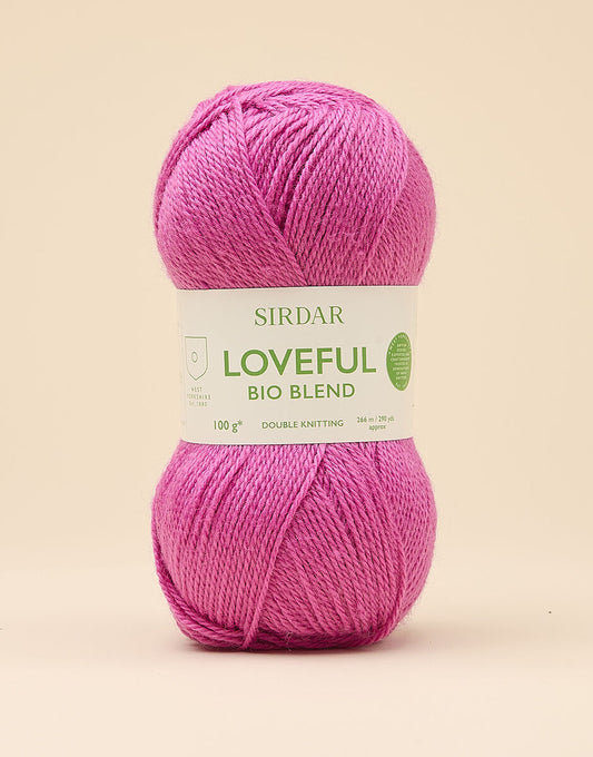 Sirdar Loveful Bio Blend DK, 100g - Elevated Violet