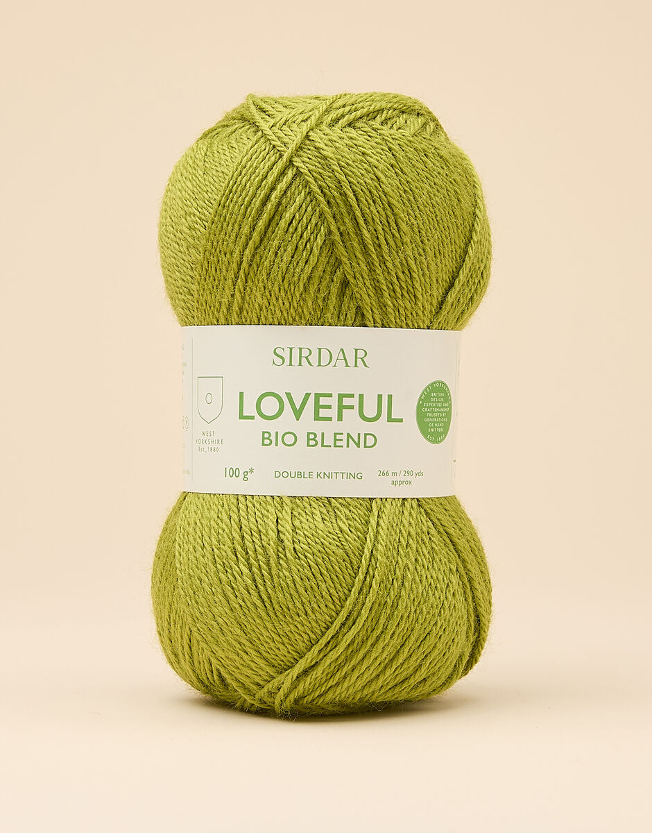 Sirdar Loveful Bio Blend DK, 100g - Distilled Green
