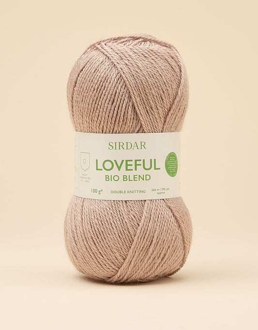 Sirdar Loveful Bio Blend DK, 100g - Enhanced Stone