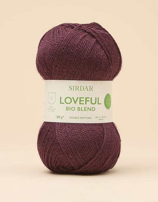 Sirdar Loveful Bio Blend DK, 100g - Enriched Red