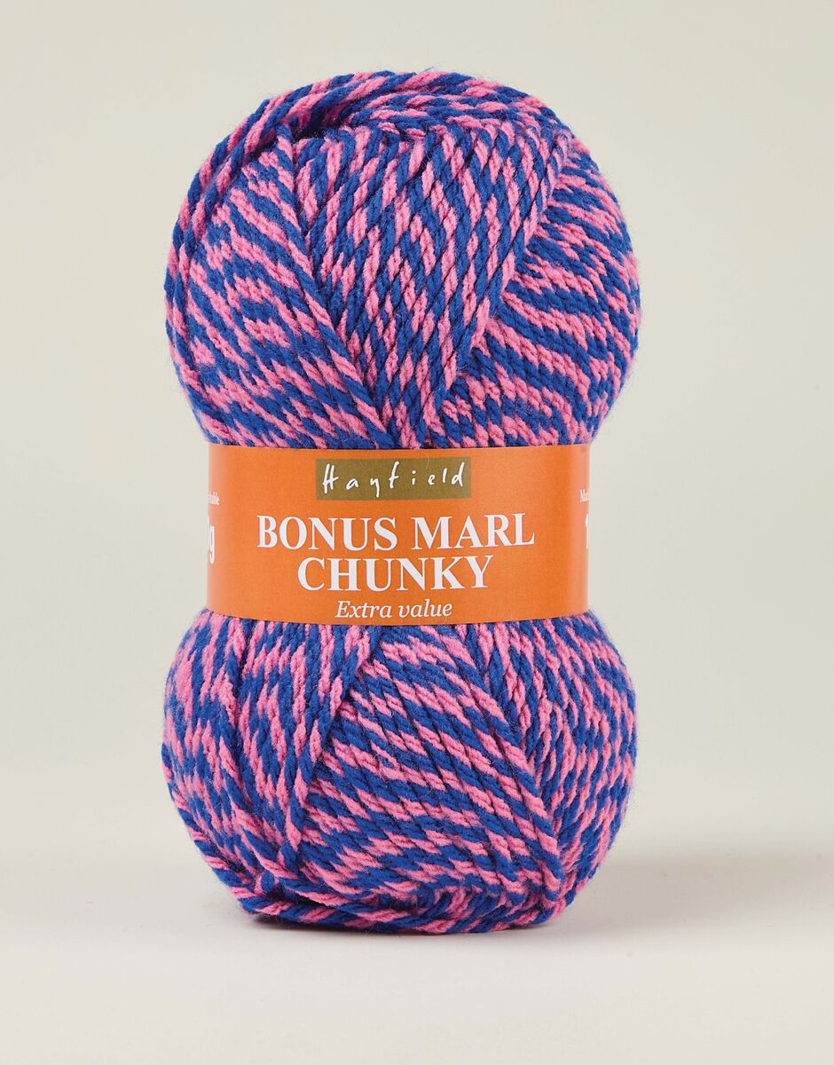 Bonus Marl - Tumbling Fuchsia