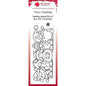 Woodware Clear Singles Christmas Gang 8 in x 2.6 in Stamp