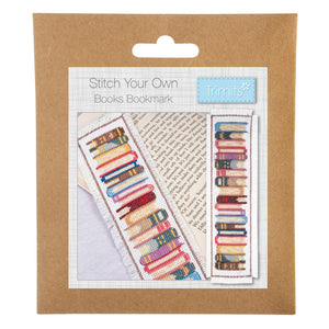 Stitch Your Own Bookmark - Books (Counted Cross Stitch)