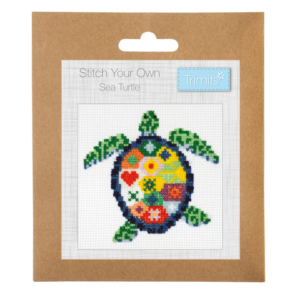 Counted Cross Stitch Kit: Turtle