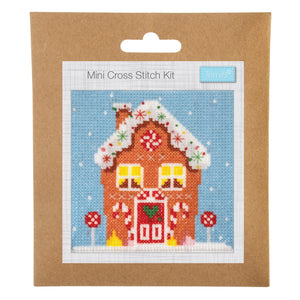 Counted Cross Stitch Kit: Gingerbread House