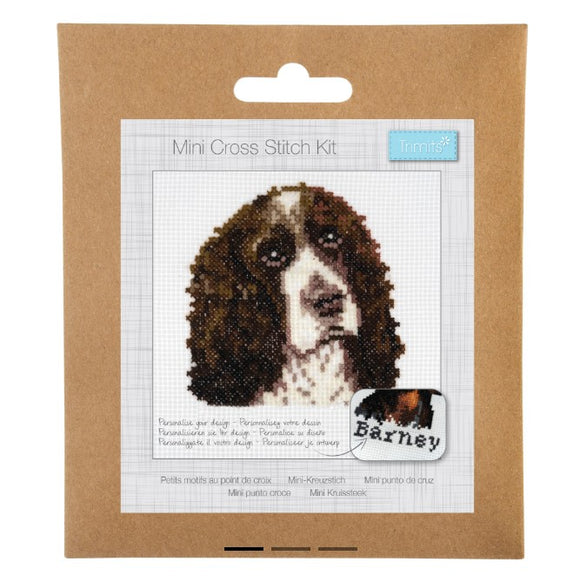 Counted Cross Stitch Kit: Springer Spaniel