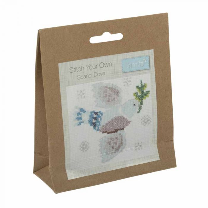 Counted Cross Stitch Kit: Scandi Dove