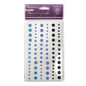 Diamond Sparkles Gemstones - Blue Shimmer